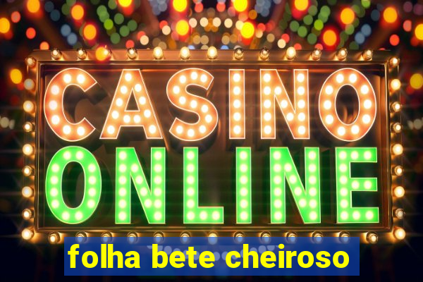 folha bete cheiroso